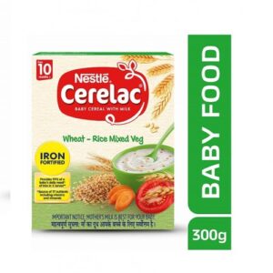 Cerelac 10Month+ Wheat Rice Mixed Veg