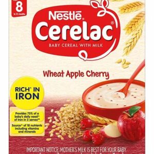 Cerelac 8Month+ Wheat Apple Chery
