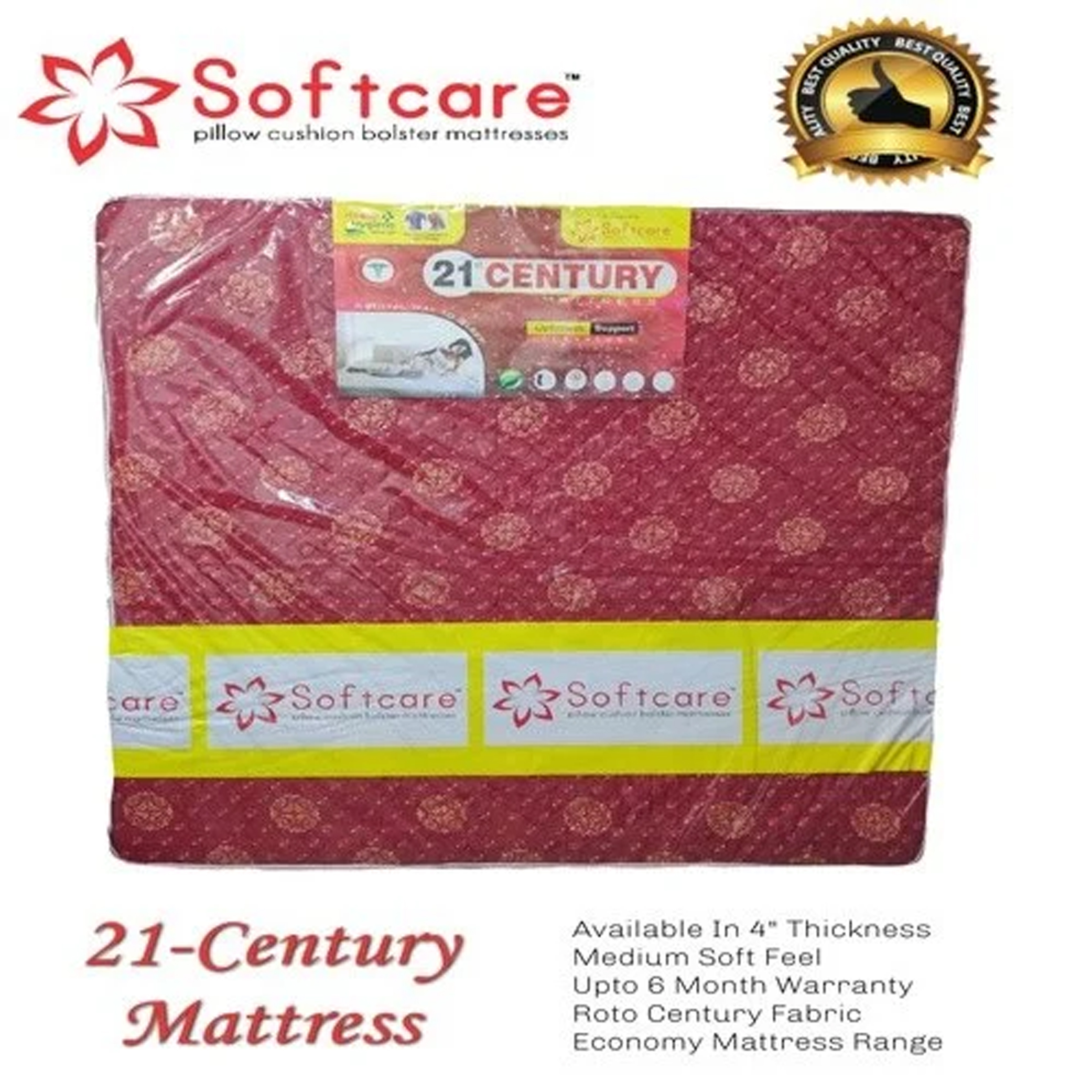 Softcare Mattress 4 Inch