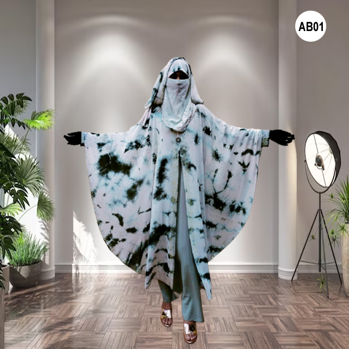 Abaya 58″ Height With Hijab